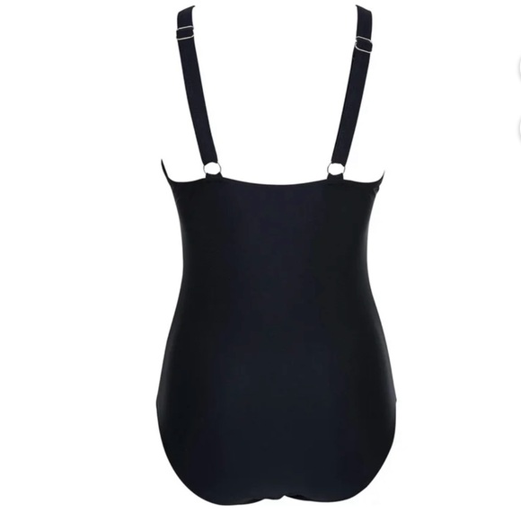 One Piece Mesh Bathing Suit - Picture 2 of 6